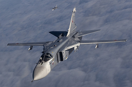 avion de chasse sukhoi su 24