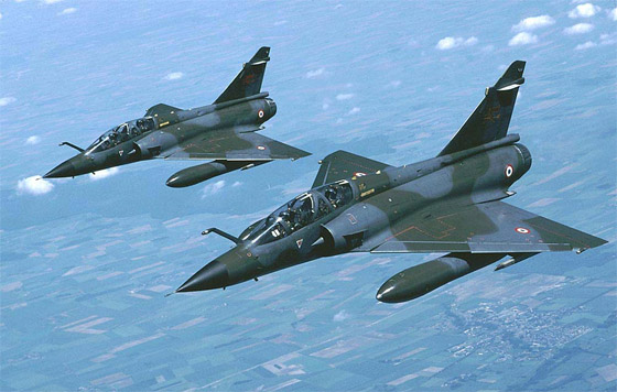 avion de chasse mirage 2000