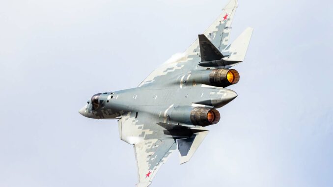 Sukhoi Su-57 avion de chasse russe