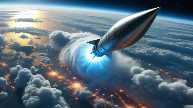 Illustration missile hypersonique