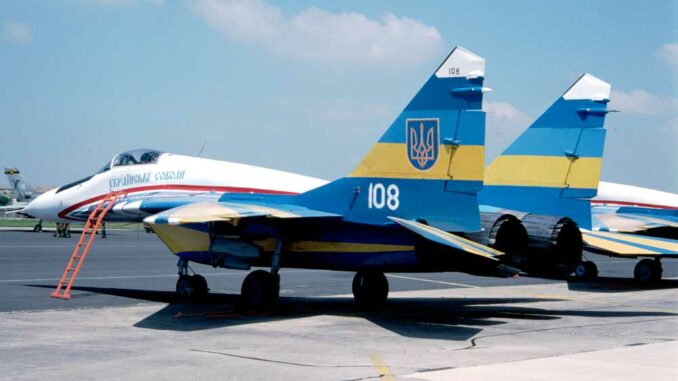MIG-Ukraine La Suède modernisera la flotte aérienne soviétique de l'Ukraine