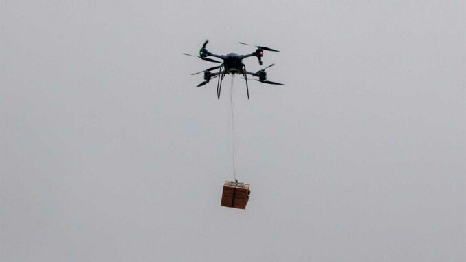 drone-sang L'armée américaine teste une livraison de sang par drone en Lituanie
