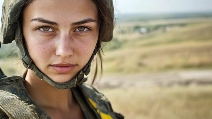 ukraine-soldates-2 Les femmes ukrainiennes dans la guerre : 68 000 militaires engagées