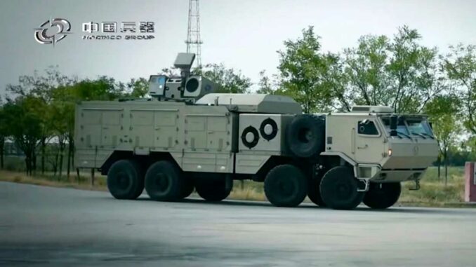Chine : un laser mobile de 50 kW pour intercepter les drones