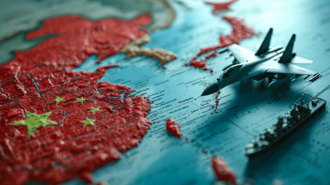 chine-vs-taiwan Pékin intensifie ses patrouilles aéronavales autour de Taïwan