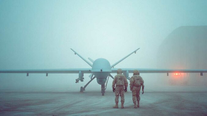 drones-Europe Des drones pour remplacer les forces américaines en Europe