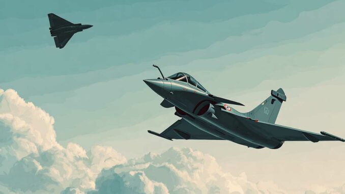 Rafale F5 et drone