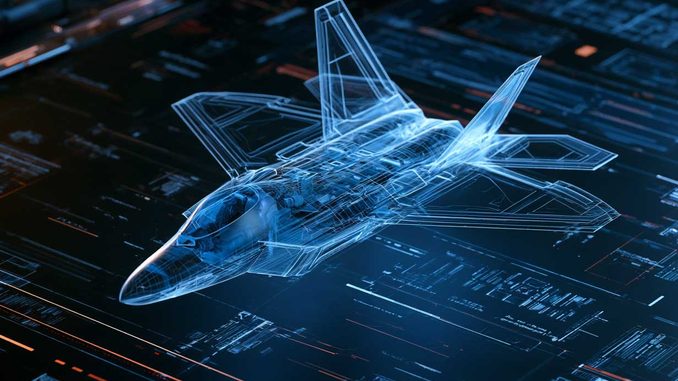 Ai design avion de chasse