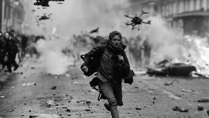 drones manifestations