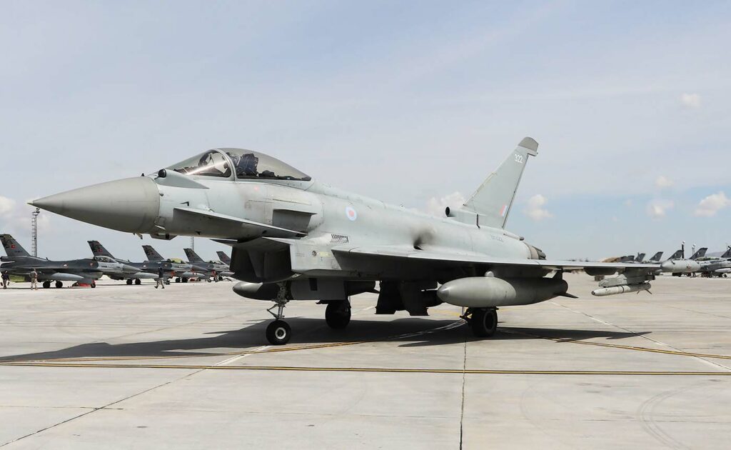 Typhoon British Air Force