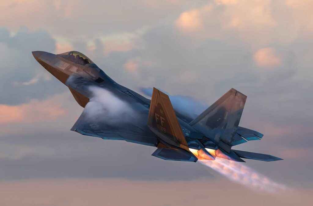 Avion de combat F-22 Raptor