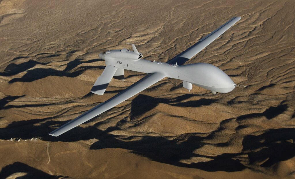 drone Gray eagle de General Atomics