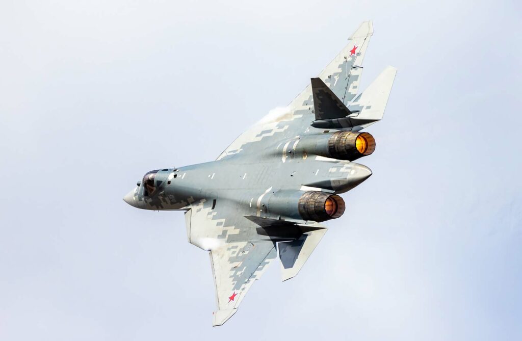 Sukhoi Su-57 avion de chasse russe