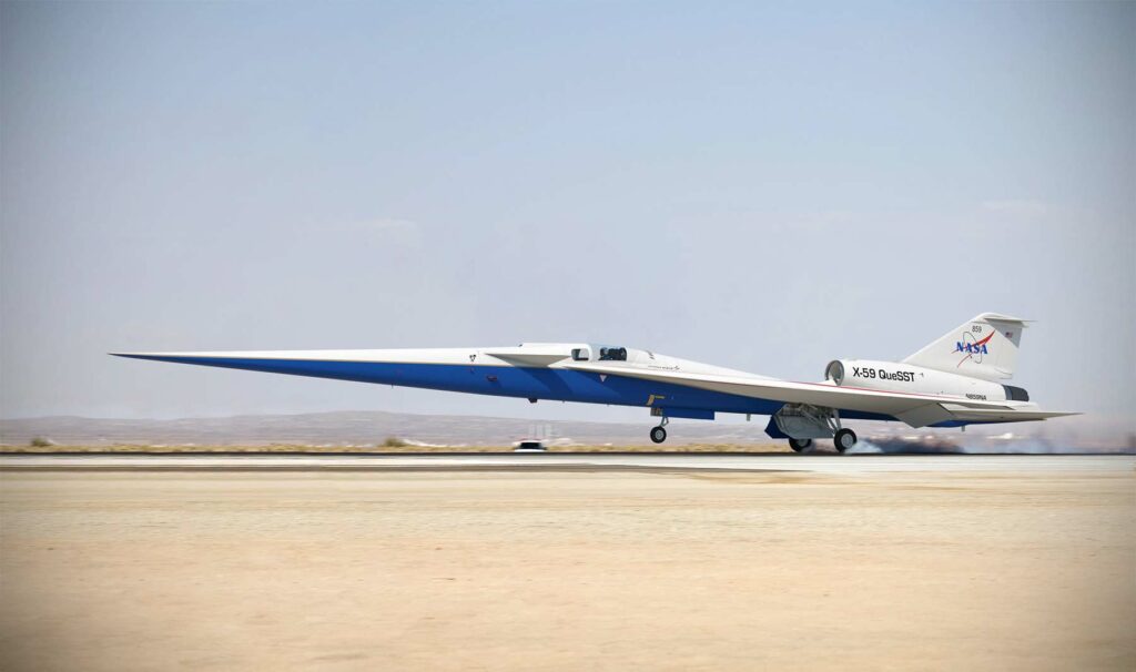 Lockheed Martin NASA X-59 QueSST (Quiet Supersonic Technology)