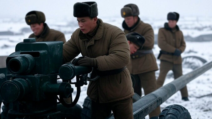artillerie-nord-coreenne La Corée du Nord envoie des troupes d'artillerie en Ukraine