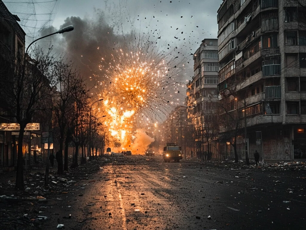 La Russie frappe Kyiv avec 215 missiles et drones