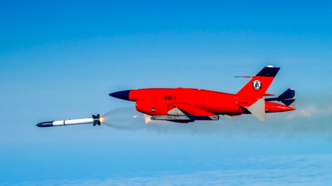 BQM-34-2 Missile SFIRR : essai réussi depuis un drone par l’US Navy