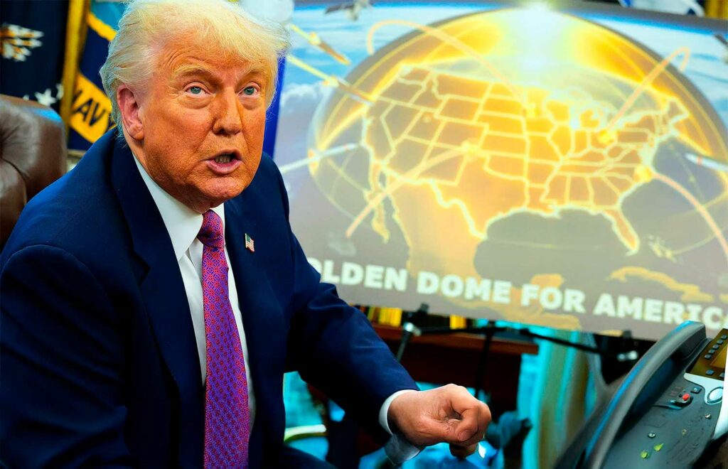 Trump lance le « Golden Dome » : un bouclier spatial à 175 milliards de dollars
