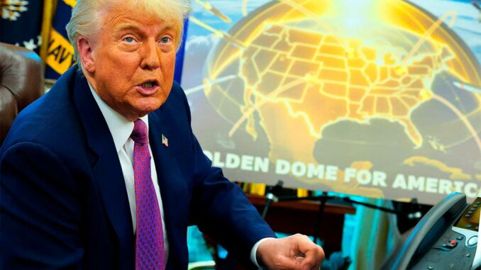 Giolden-Dome Trump lance le « Golden Dome » : un bouclier spatial à 175 milliards de dollars