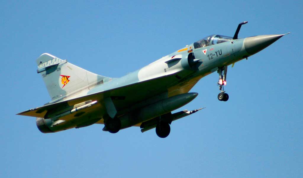 Mirage 2000 vs F-16 Fighting Falcon