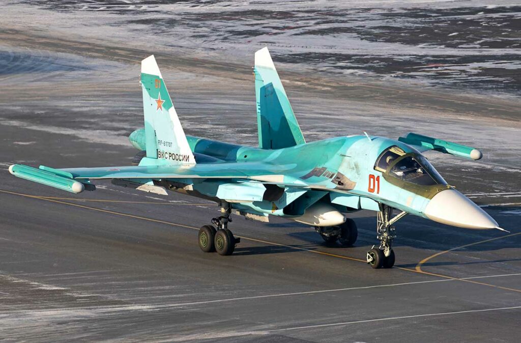 les avions de chasse russe en service