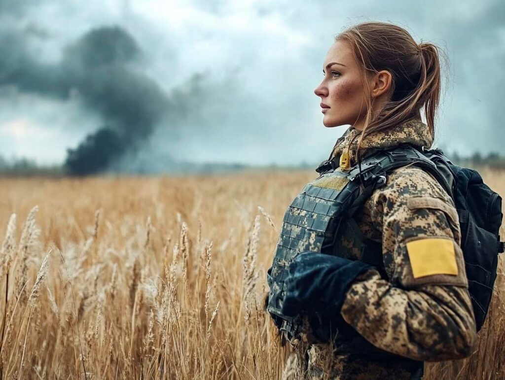 Les femmes ukrainiennes dans la guerre : 68 000 militaires engagées