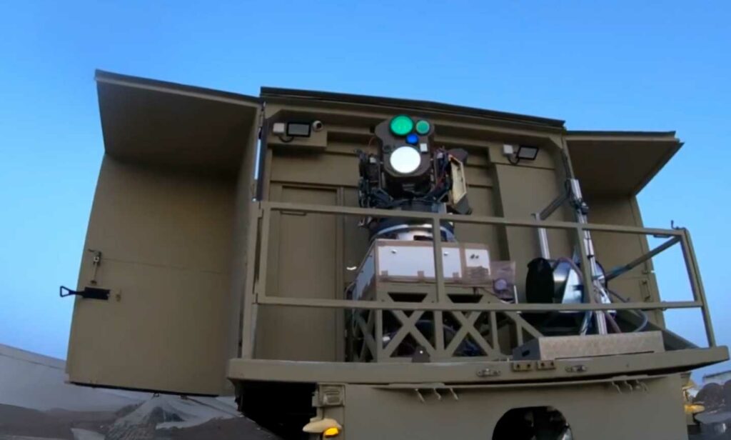 Le système Iron Beam : laser de défense israélien
