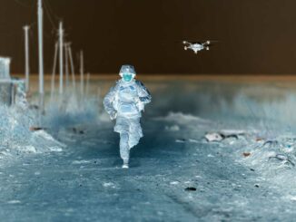 drone autonome avec ciblage thermique IA
