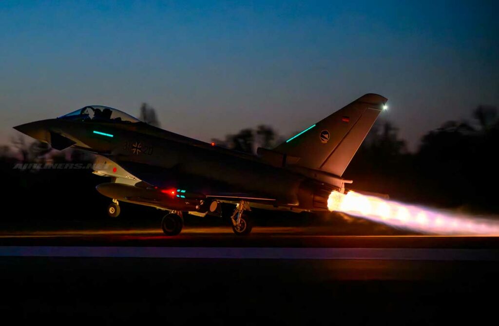 Ciblage d’un Eurofighter allemand par un laser chinois en mer Rouge