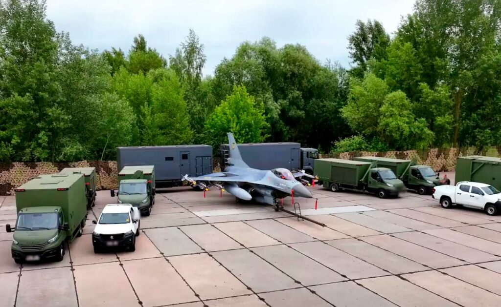 La stratégie mobile ukrainienne pour protéger les F‑16