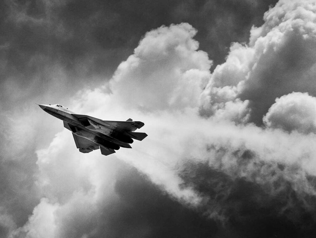 SU-57 missile air air