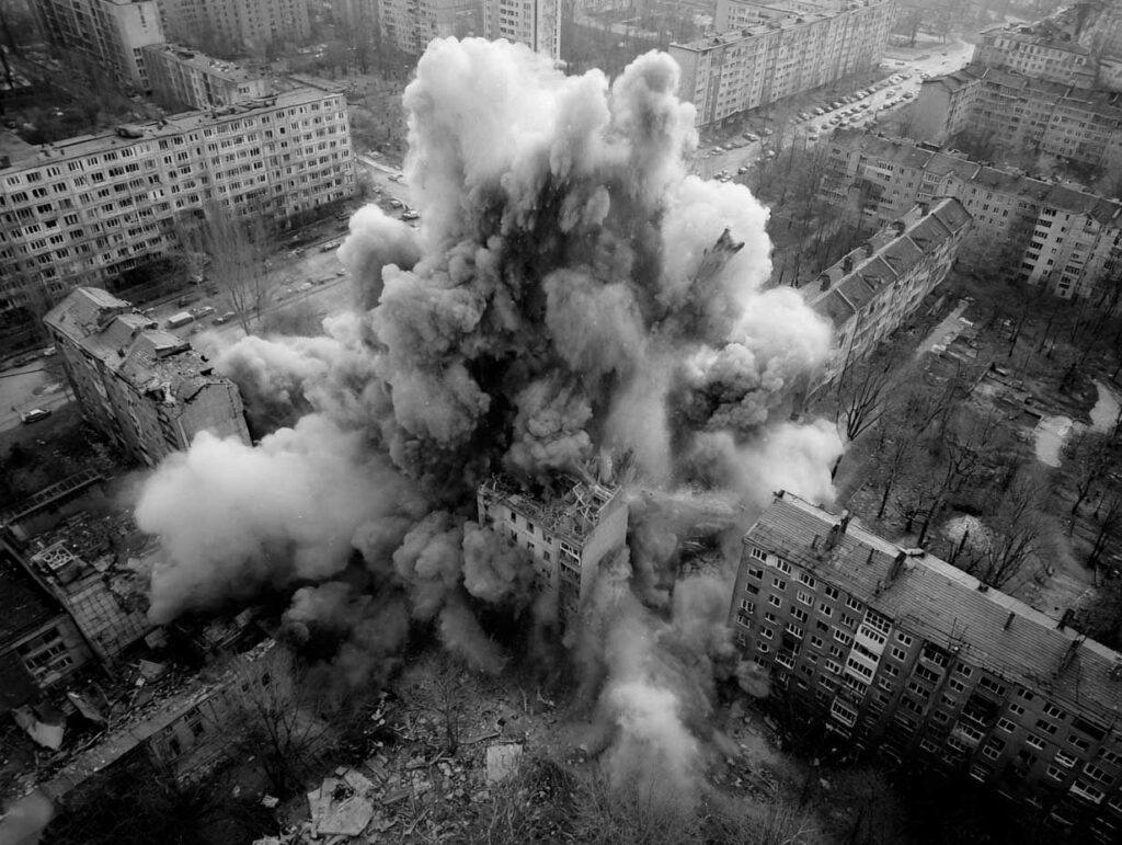 La Russie teste ses nouvelles bombes sur l'Ukraine