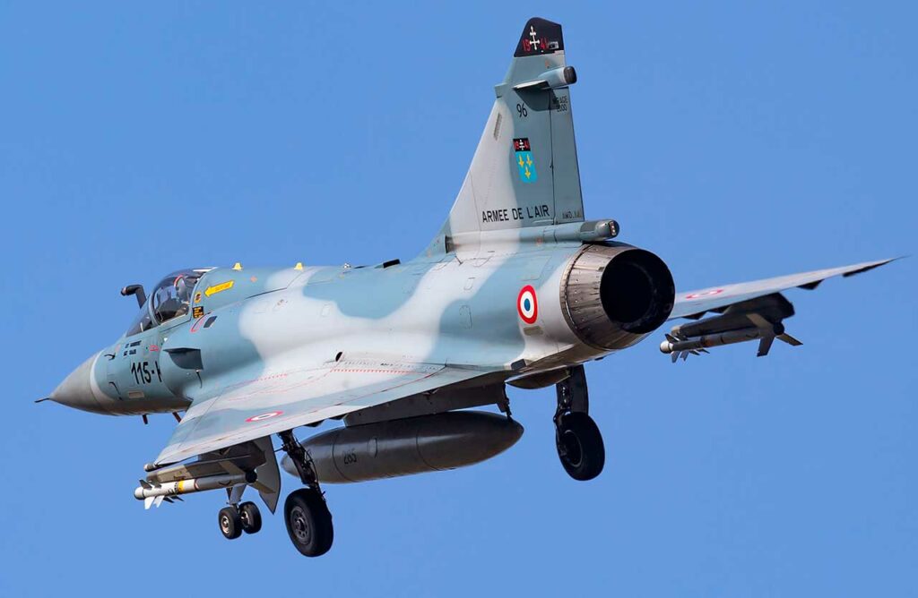 crash Mirage 2000