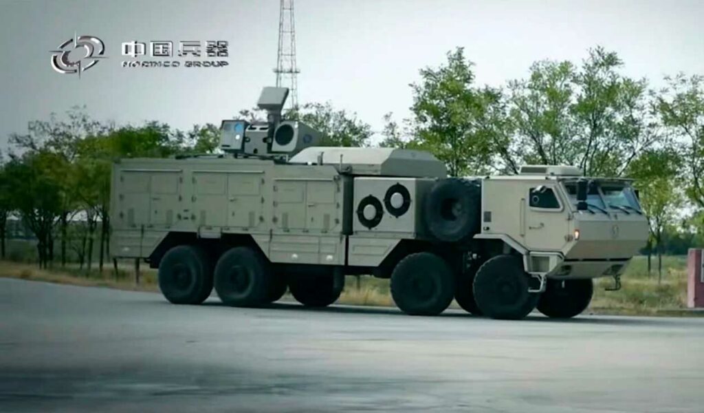 Chine : un laser mobile de 50 kW pour intercepter les drones