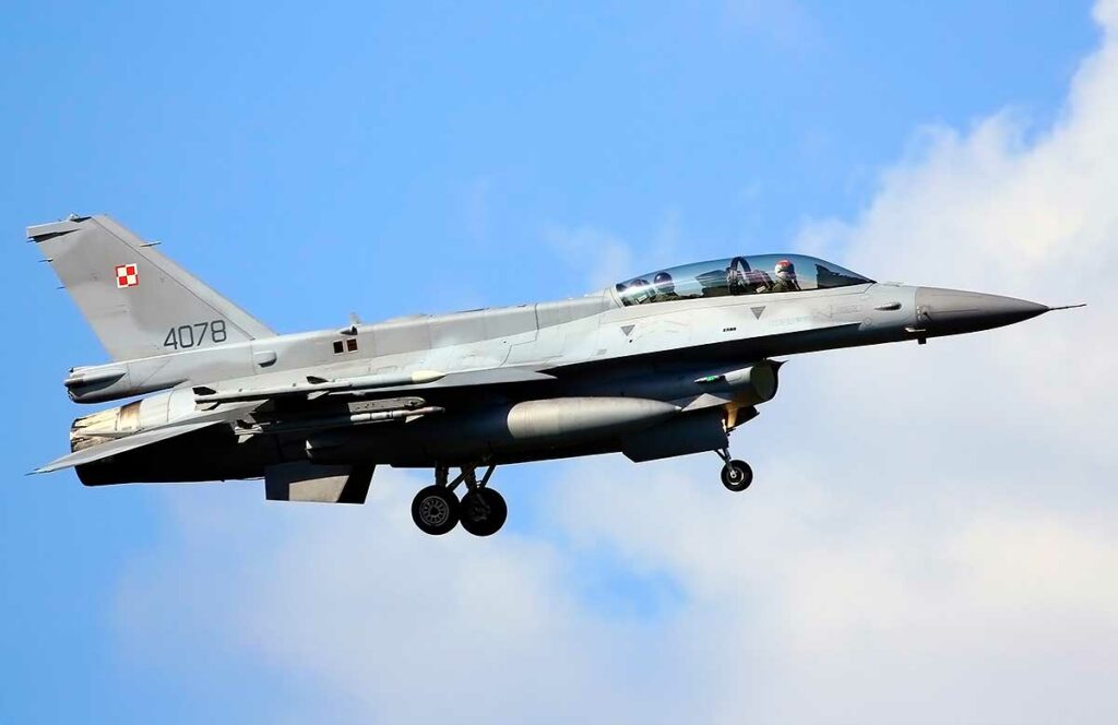 F-16 Pologne