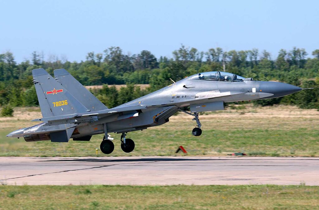 interception SU-30 Chine