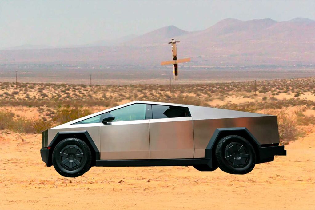 cybertruck armée de l'air
