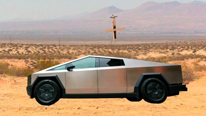 cybertruck armée de l'air