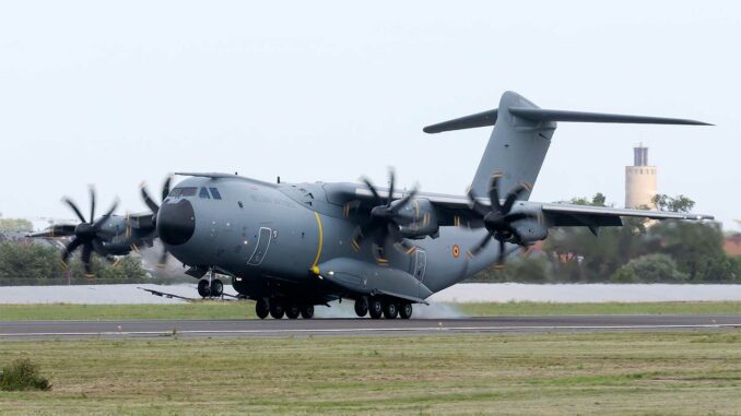 A400M-Laser La protection laser du A400M : un contrat à 260 M$ pour Elbit Systems