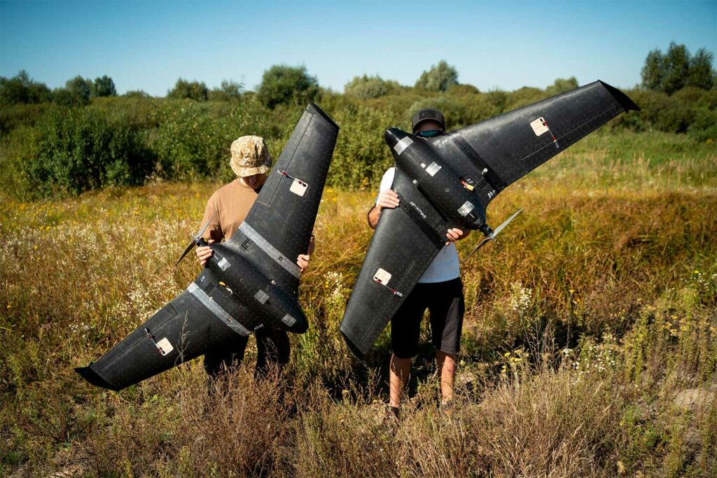 L'Ukraine mise sur de nouveaux drones kamikazes pour frapper à 40 km