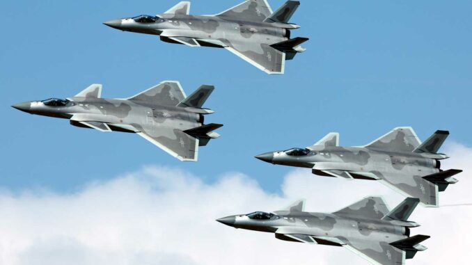 Chengdu-J-20A puissance aérienne chinoise