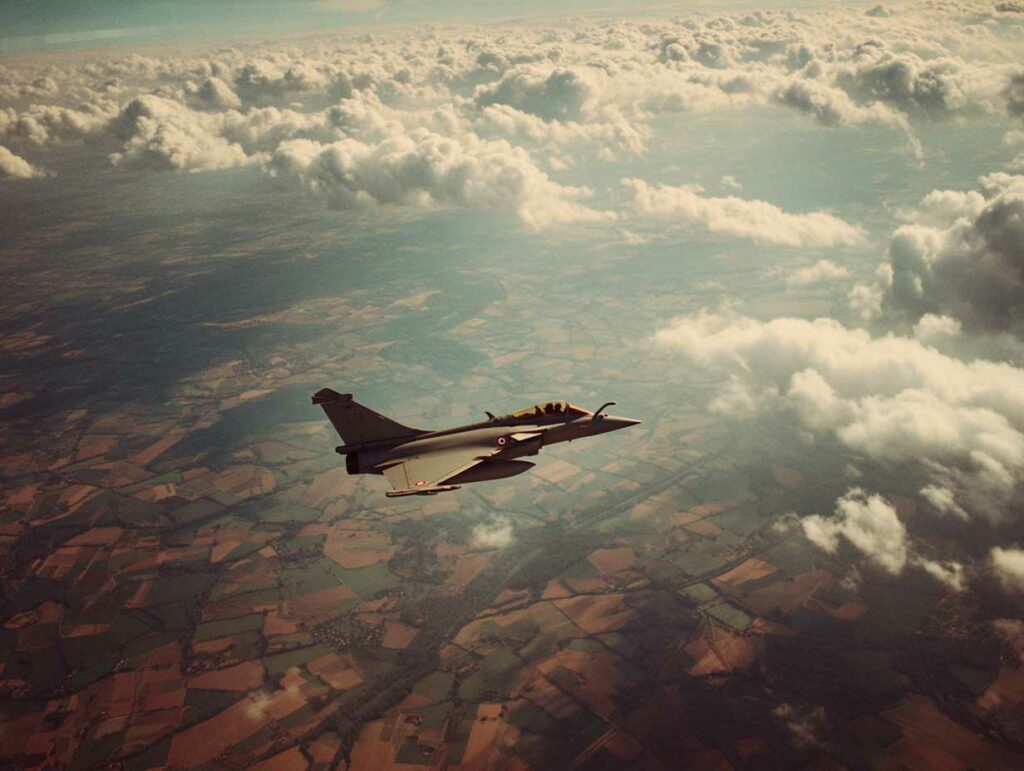 Le déploiement de Rafale F4 français en Pologne face aux drones