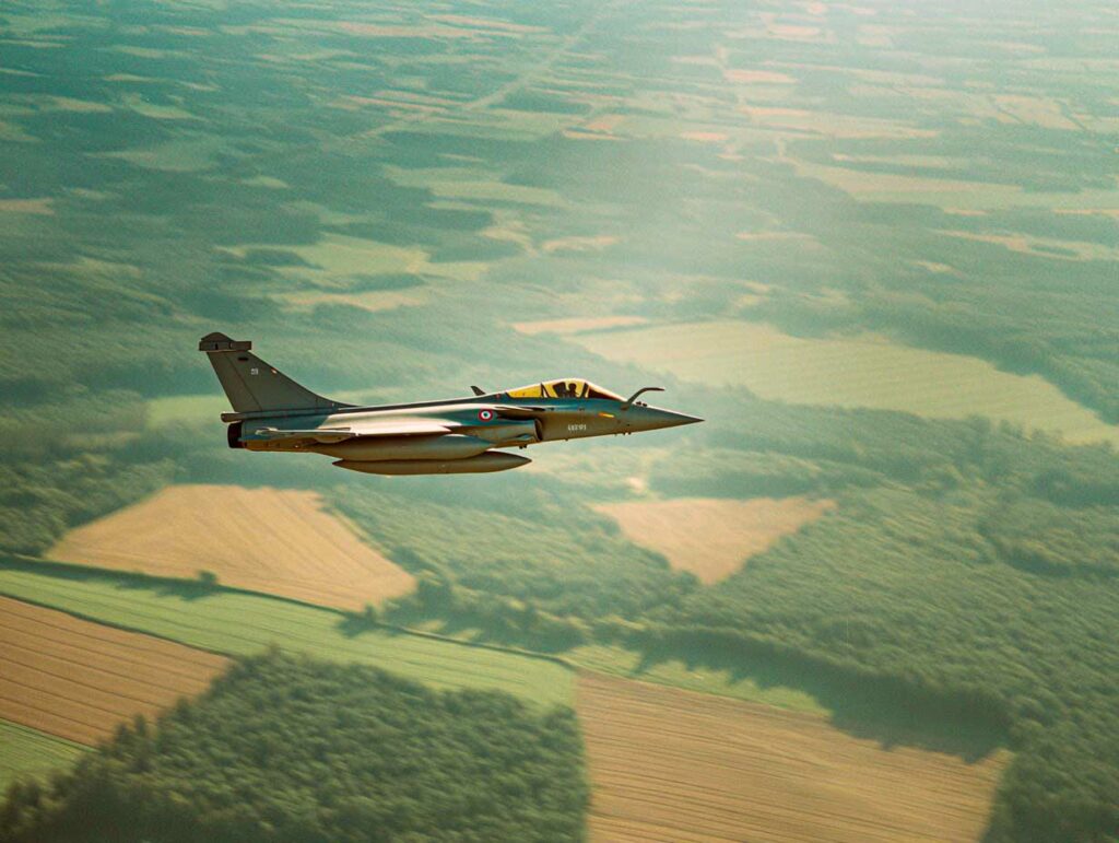 Le déploiement de Rafale F4 français en Pologne face aux drones