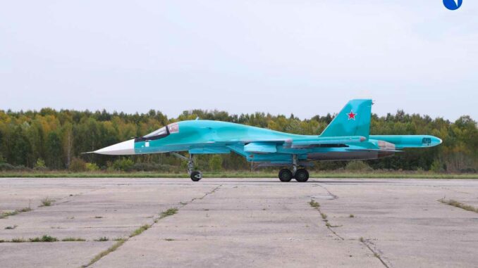 Su-34 : la Russie accélère sa production pour soutenir la guerre