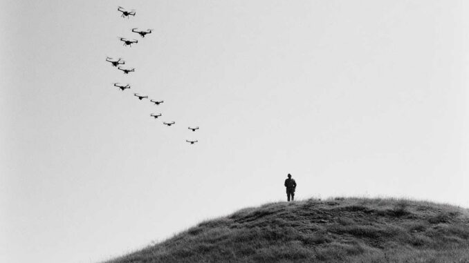 drones L’USAF mise sur des horloges atomiques pour essaims de drones sans GPS