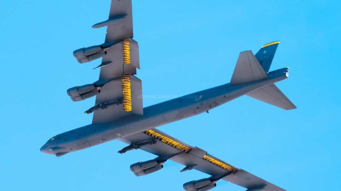 B-52-USA Les B-52 américains sillonnent près du Venezuela pour une démonstration de force stratégique