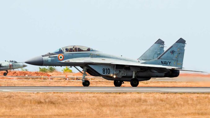 MiG-29K-Inde MiG-29K indiens