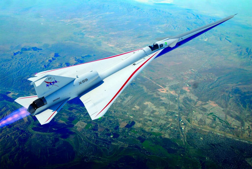 NASA supersonique