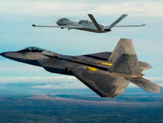 F-22 Raptor drone MQ-20
