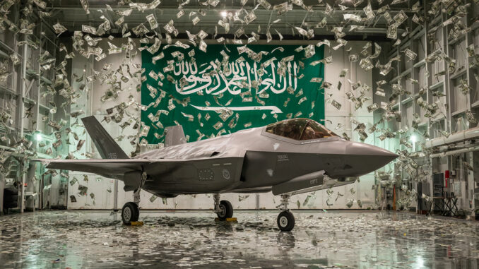 corruption F-35 Arabie Saoudite